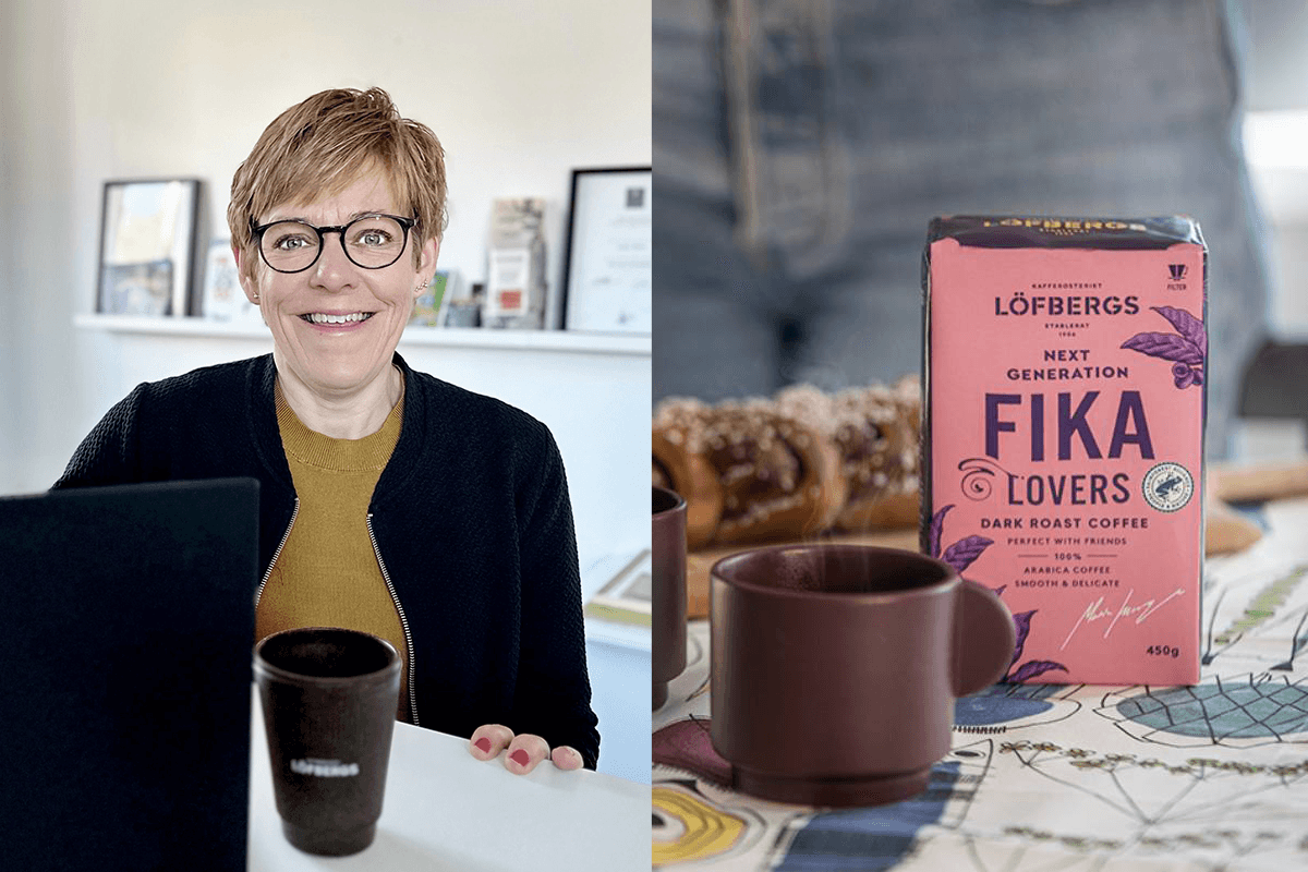Helena Eriksson på Löfbergs
